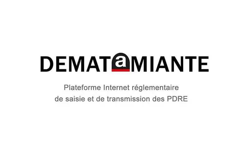 DEMAT@MIANTE la plateforme de dématérialisation des plans de démolition, de retrait ou d’encapsulage d’amiante (PDRE)