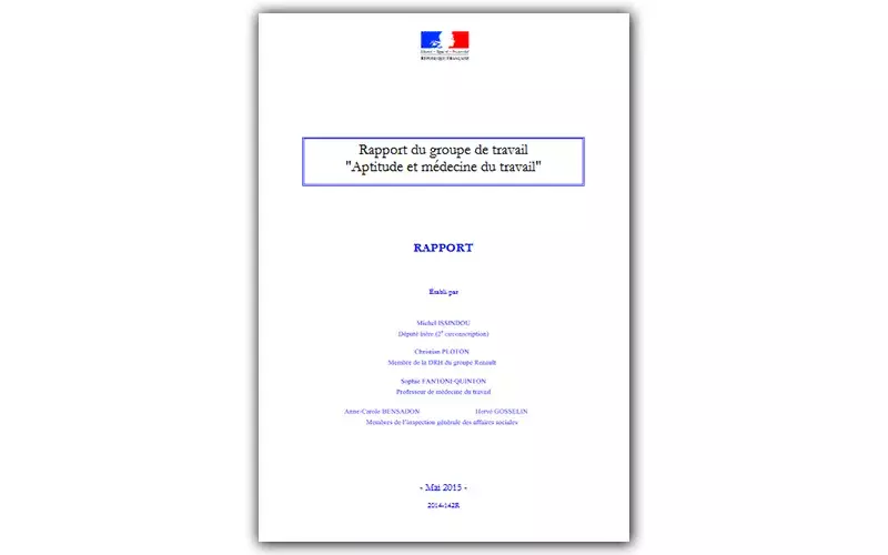 Rapport | Aptitude et médecine du travail