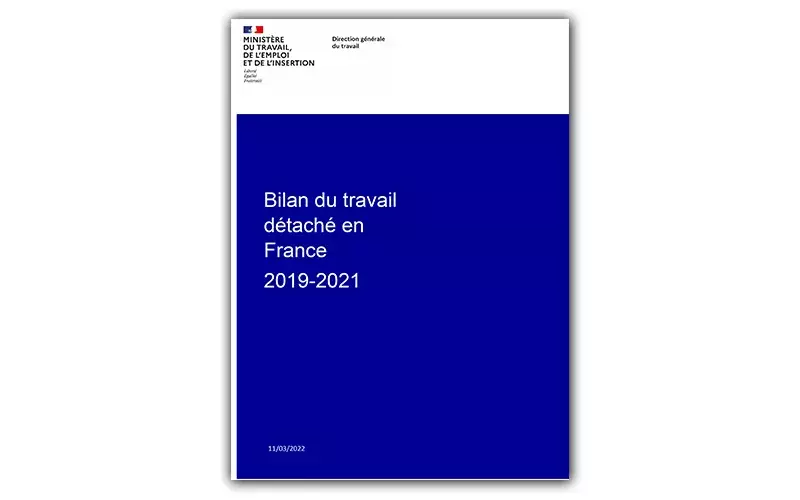 Rapports | Bilan du travail détaché en France 2019-2021