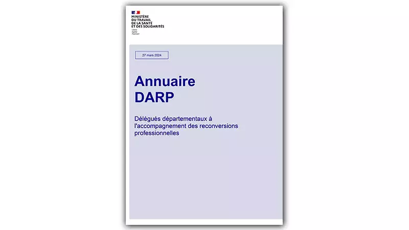 Annuaire DARP - Délégués départementaux à l'accompagnement des reconversions professionnelles