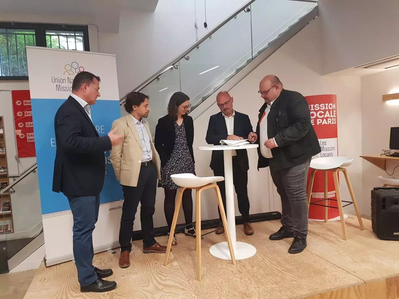 Signature du partenariat entre le ministère du Travail et de l’Emploi, l’UNML et AKTO 