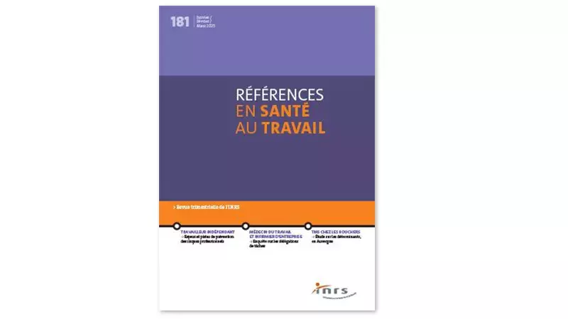 Références en santé au travail | Revue trimestrielle de l'INRS