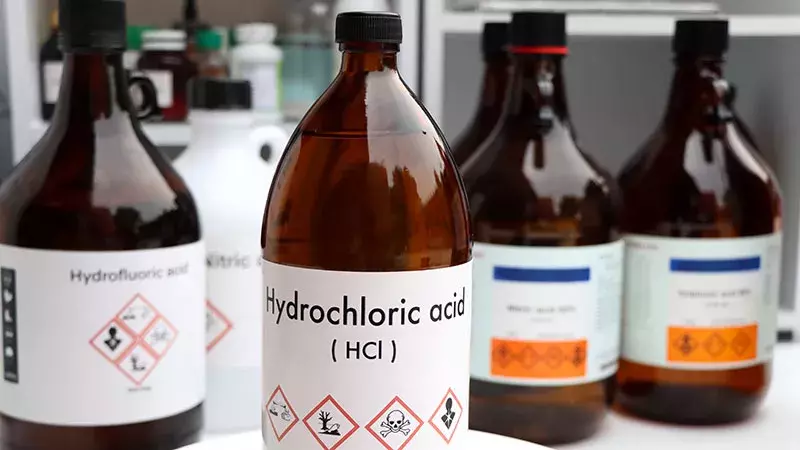 Les risques liés à l'acide chlorhydrique ou chlorure d’hydrogène