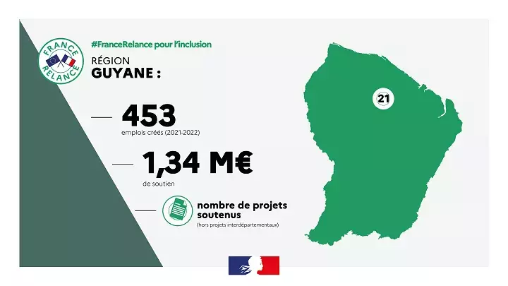 Carte Guyane