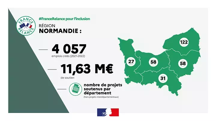 Carte Normandie